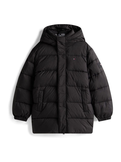 Dsiney Kidz - Tommy Hilfiger Black Essential Padded Parka image 5