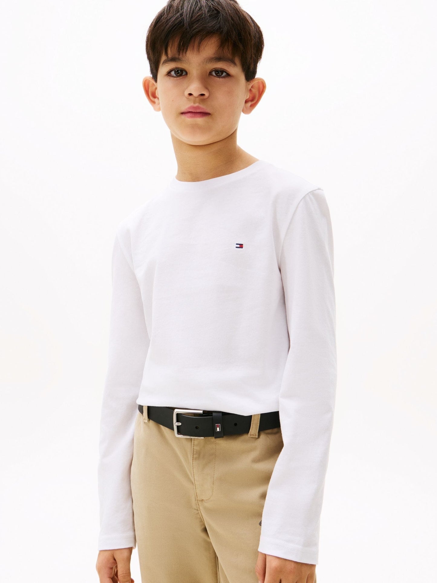 Tommy Hilfiger Blue/White Long Sleeve T-Shirt 2 Pack image 5
