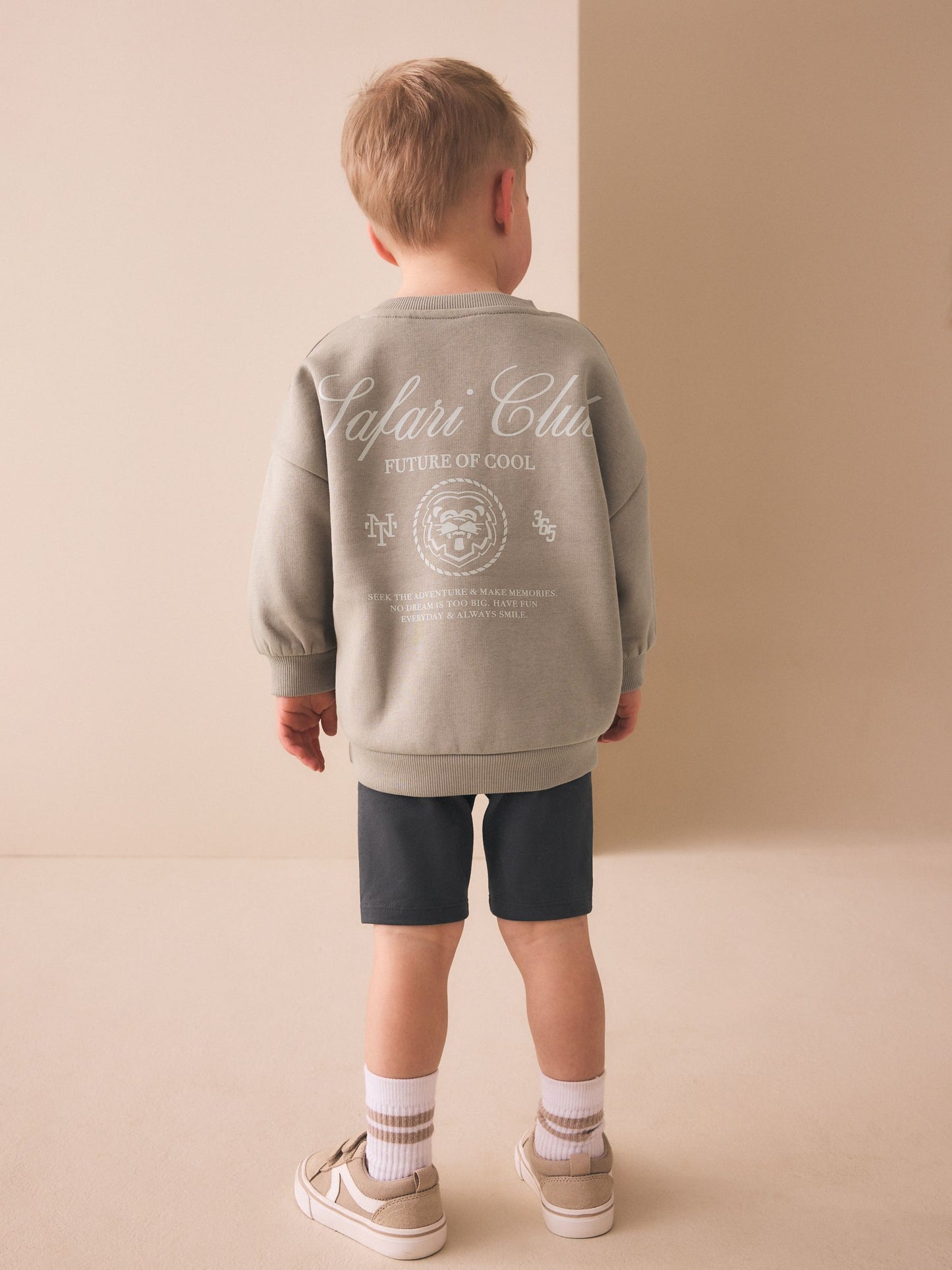 Dark Stone Crew Neck Sweatshirt and Leggings Set (3mths-7yrs) image 1