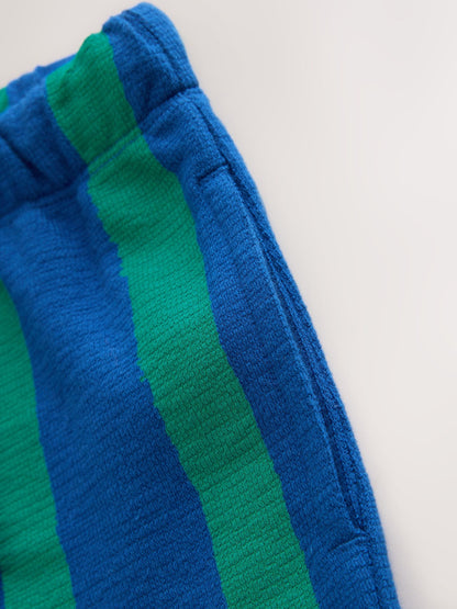 Dsiney Kidz - Blue/Green Stripe Textured Shorts (3mths-7yrs) image 5