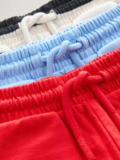 Dsiney Kidz - Red/Blue Jersey Shorts 3 Pack (3mths-7yrs) image 7