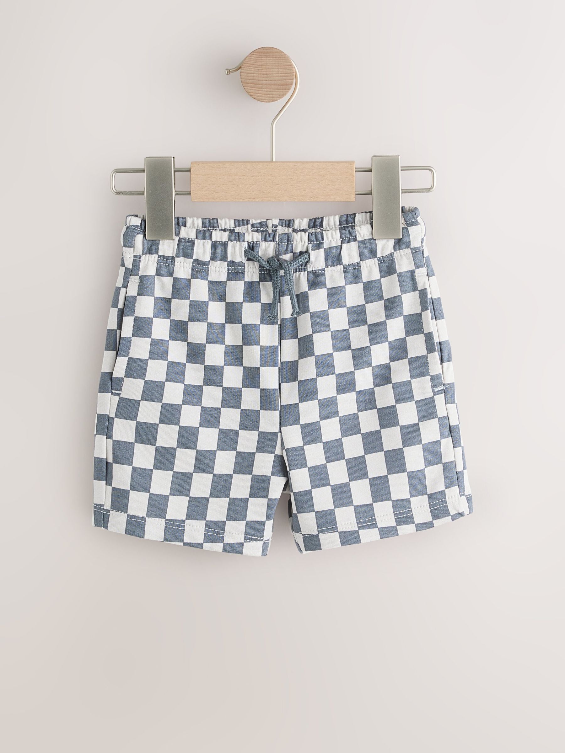 Dsiney Kidz - Charcoal Checkerboard Jersey Shorts 3 Pack (3mths-7yrs) image 4