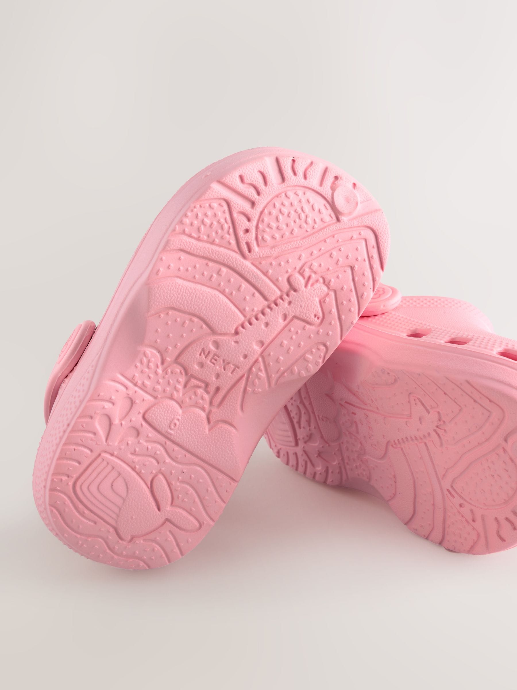 Pink Wide Fit (G) Comfort Clogs image 3