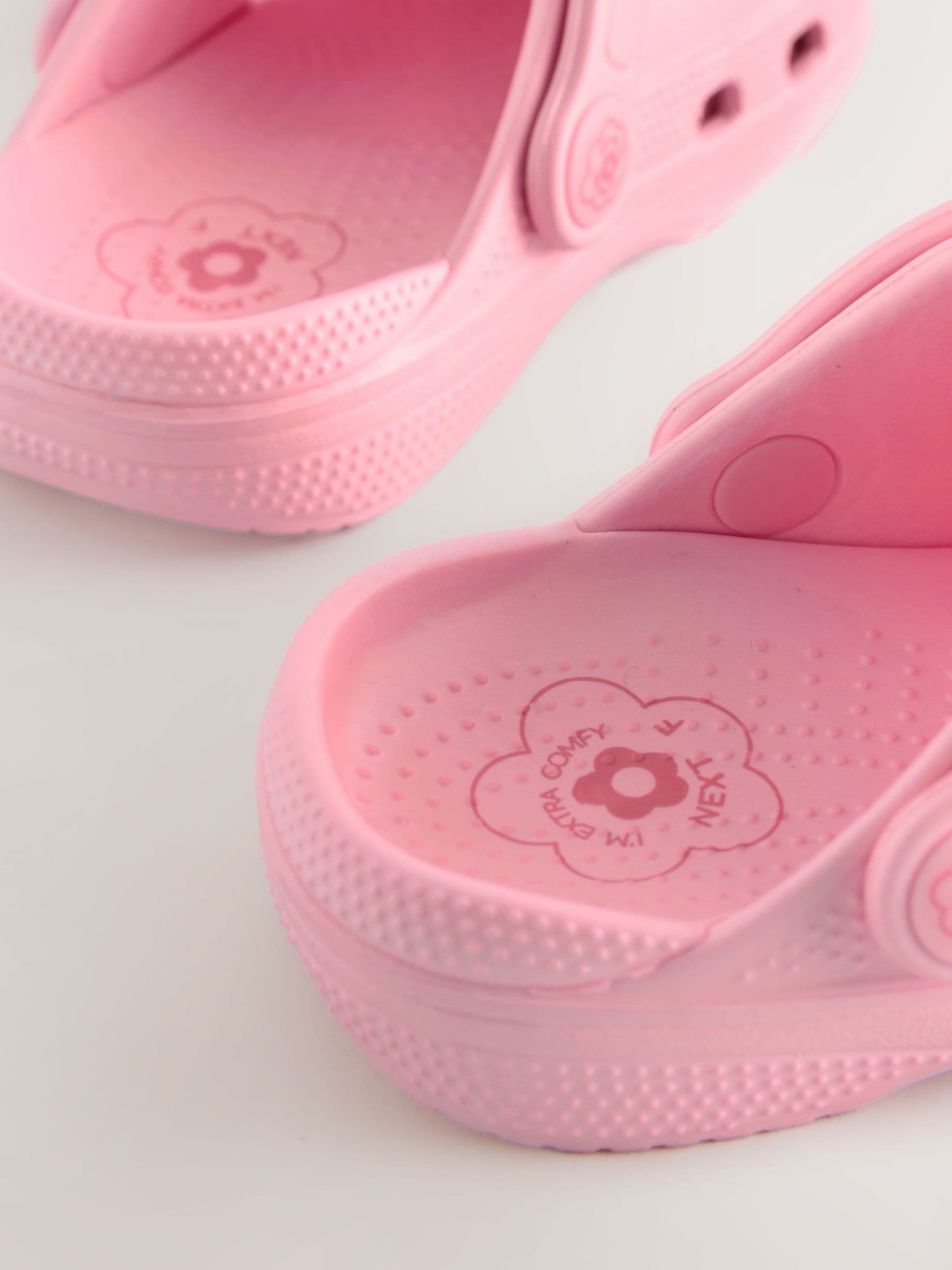 Pink Wide Fit (G) Comfort Clogs image 4