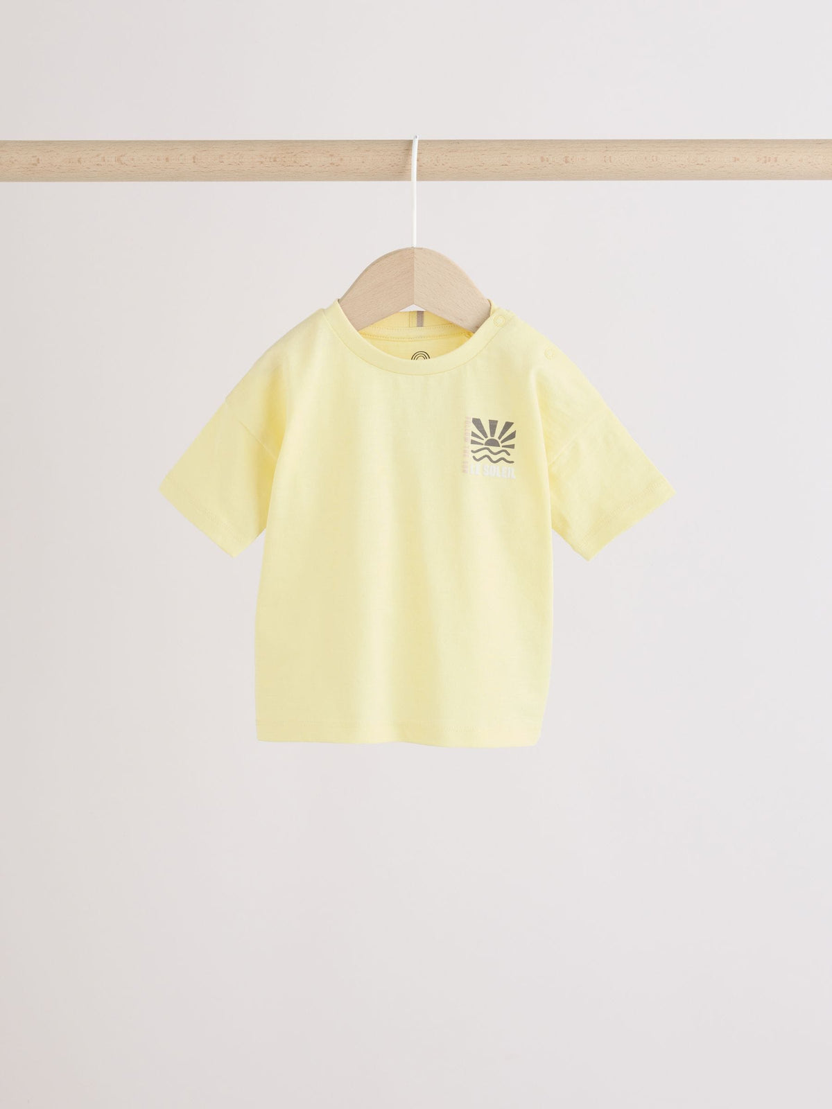 Dsiney Kidz - Mono/Fluro Yellow Palms Tops and Shorts Baby Set 6 Piece (0mths-2yrs) image 5