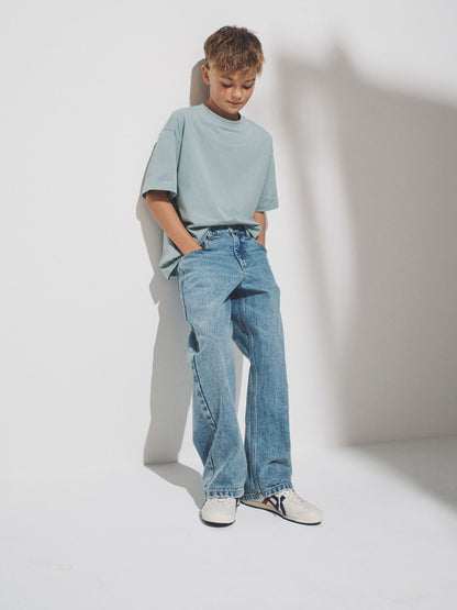 Dsiney Kidz - The Set 2 Pack Straight Leg Jeans Dark/Mid Blue image 1