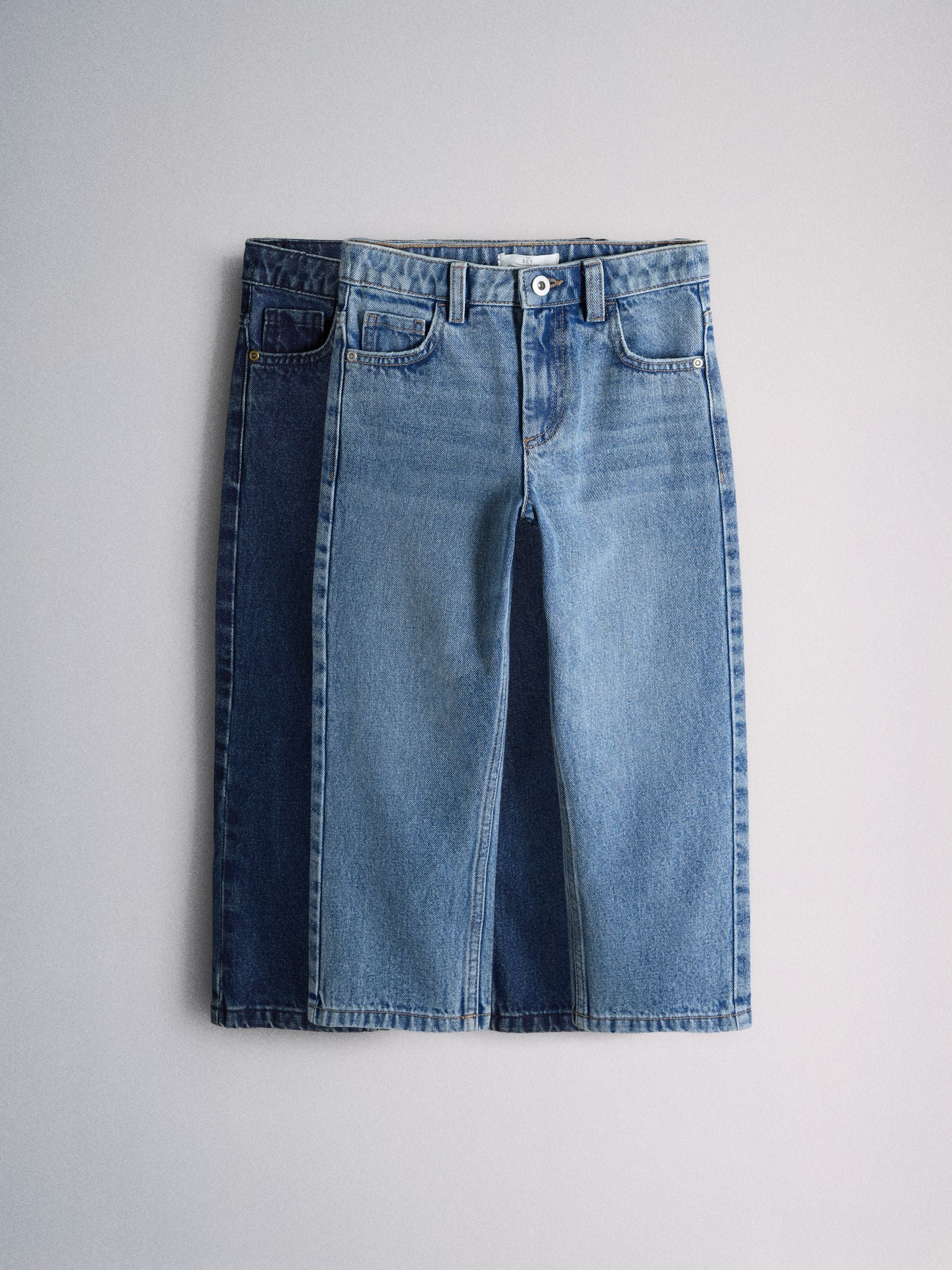 Dsiney Kidz - The Set 2 Pack Straight Leg Jeans Dark/Mid Blue image 2
