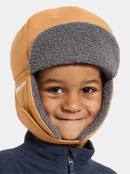 Didriksons Brown Biggles Waterproof Hat image 1