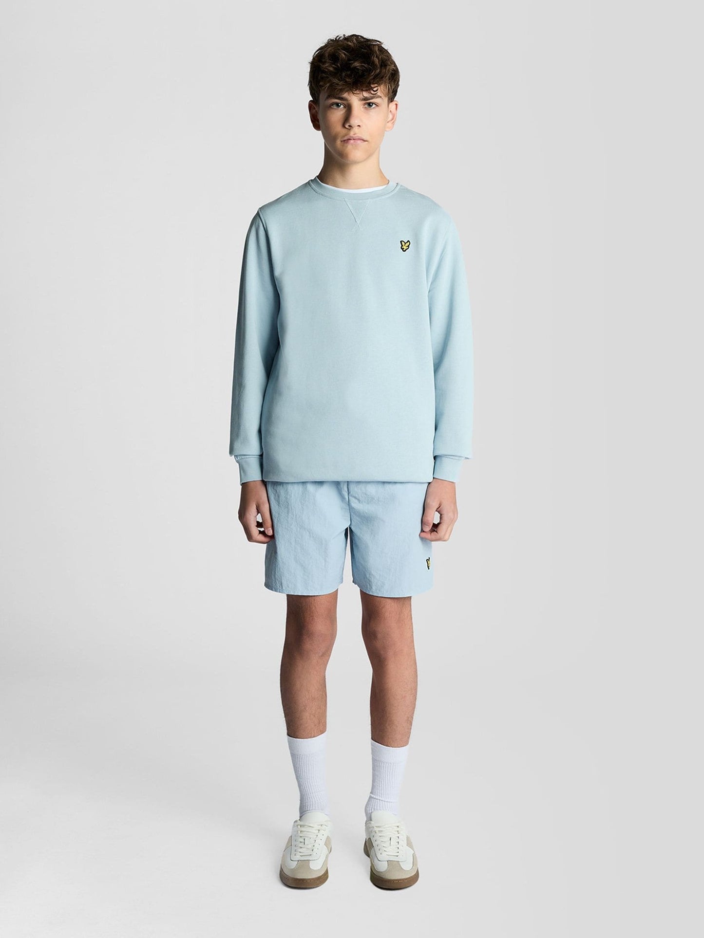 Dsiney Kidz - Lyle & Scott Blue Crew Neck Sweatshirt image 2