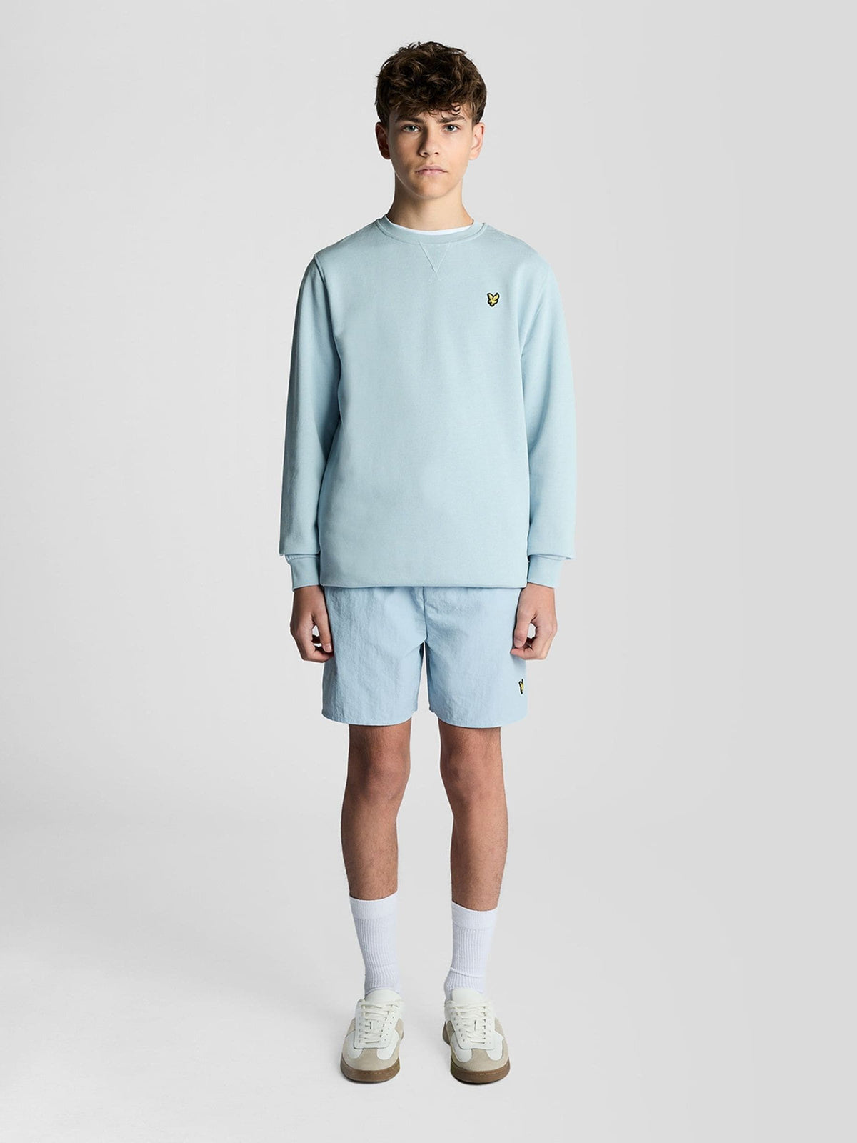 Dsiney Kidz - Lyle & Scott Blue Crew Neck Sweatshirt image 2