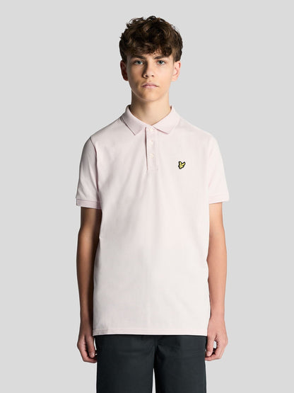 Dsiney Kidz - Lyle & Scott Pink Plain Polo Shirt image 1