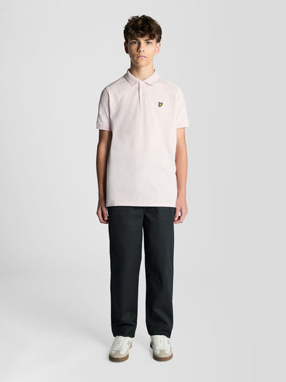 Dsiney Kidz - Lyle & Scott Pink Plain Polo Shirt image 2