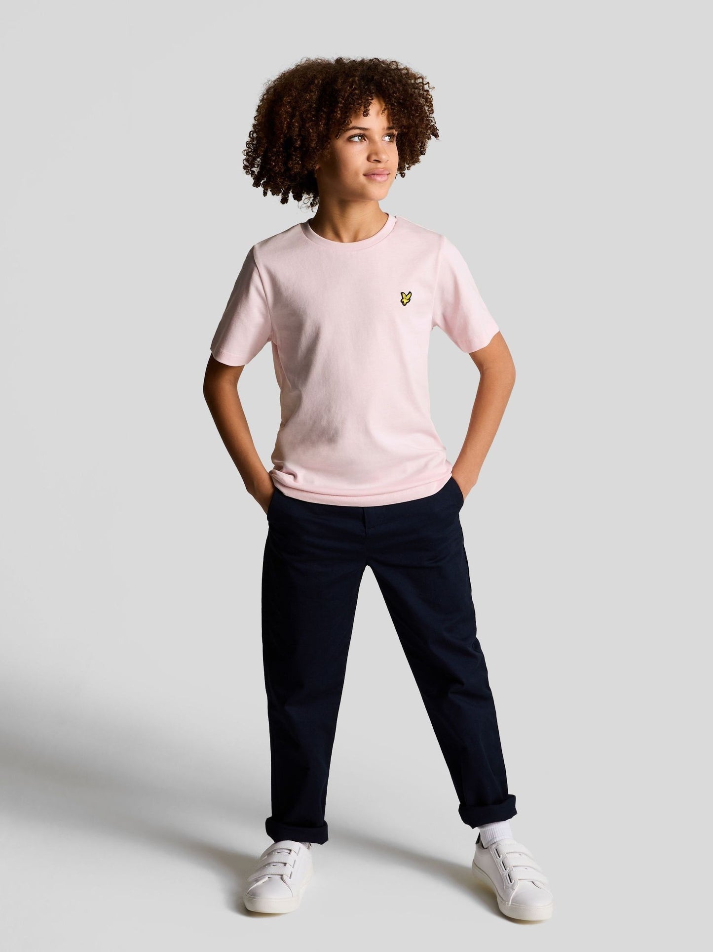 Dsiney Kidz - Lyle & Scott Pink Plain T-Shirt image 2