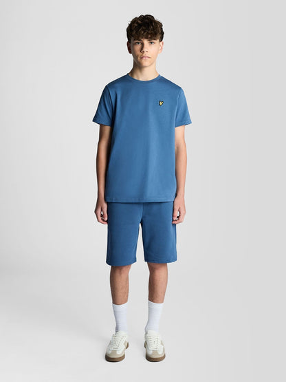 Dsiney Kidz - Lyle & Scott Blue Plain T-Shirt image 1