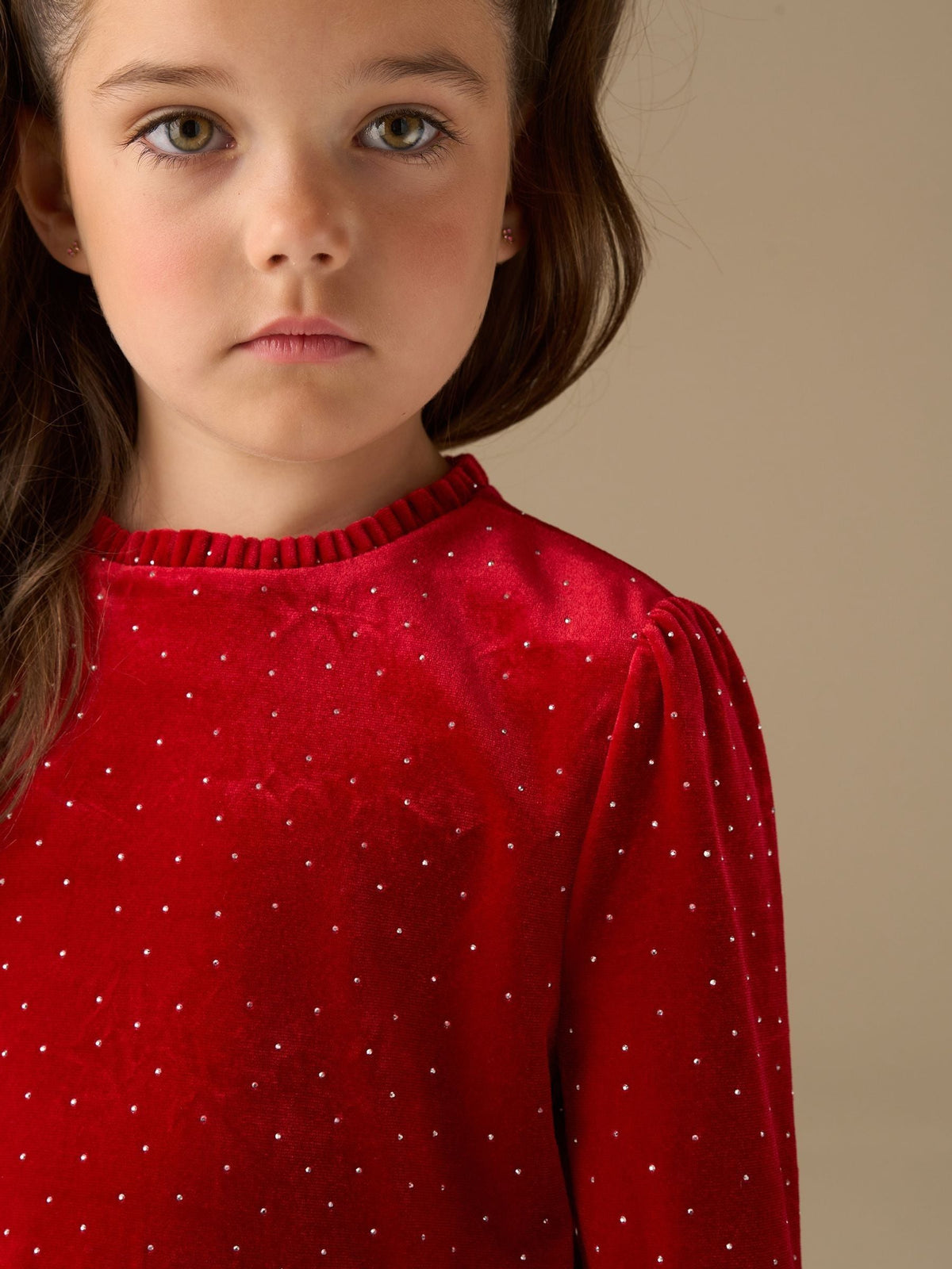Angel & Rocket Red Elsie Velvet Tulle Dress - image 6