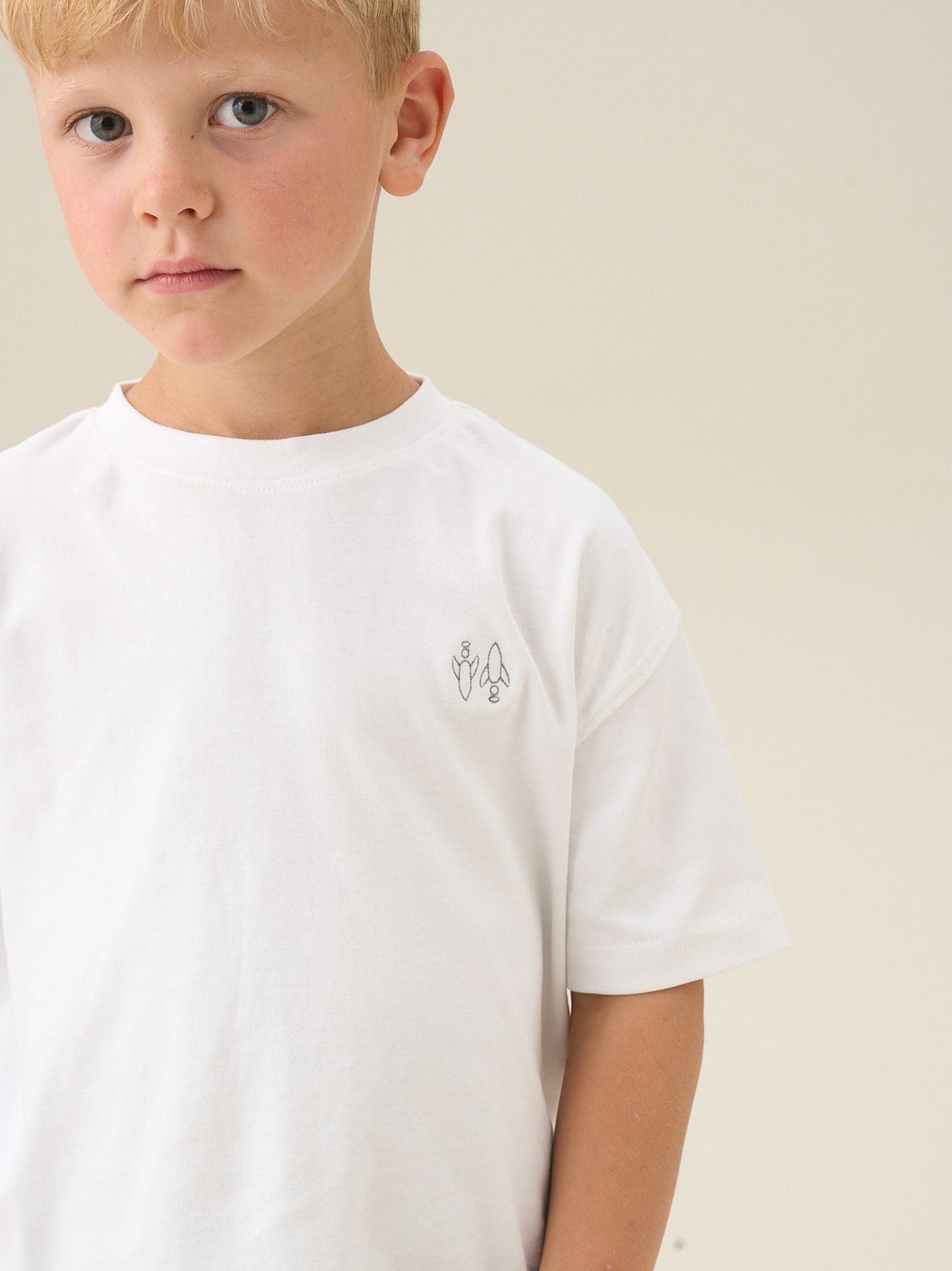 Dsiney Kidz - Angel & Rocket White Evan White T-Shirt image 2