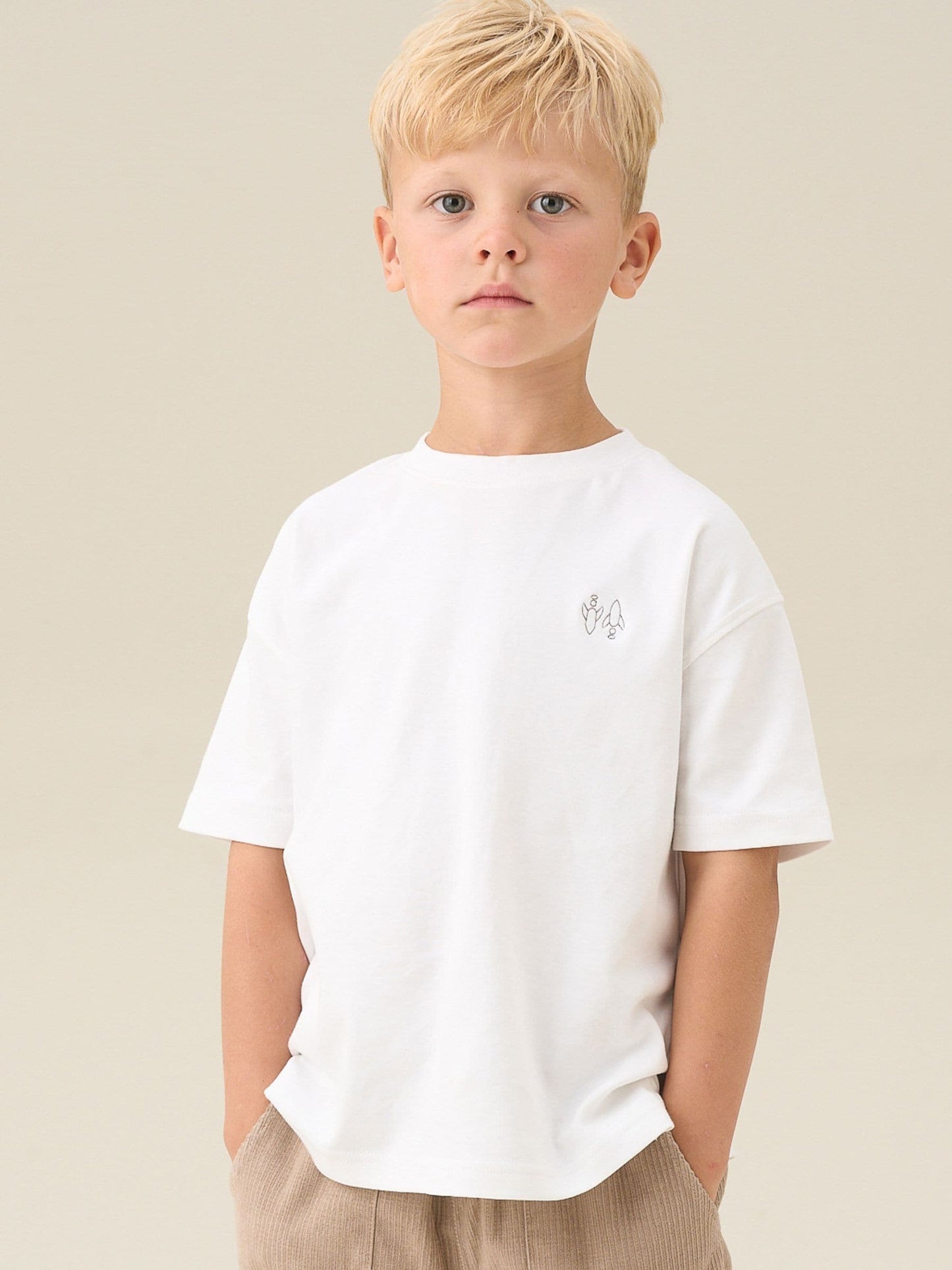 Dsiney Kidz - Angel & Rocket White Evan White T-Shirt image 3