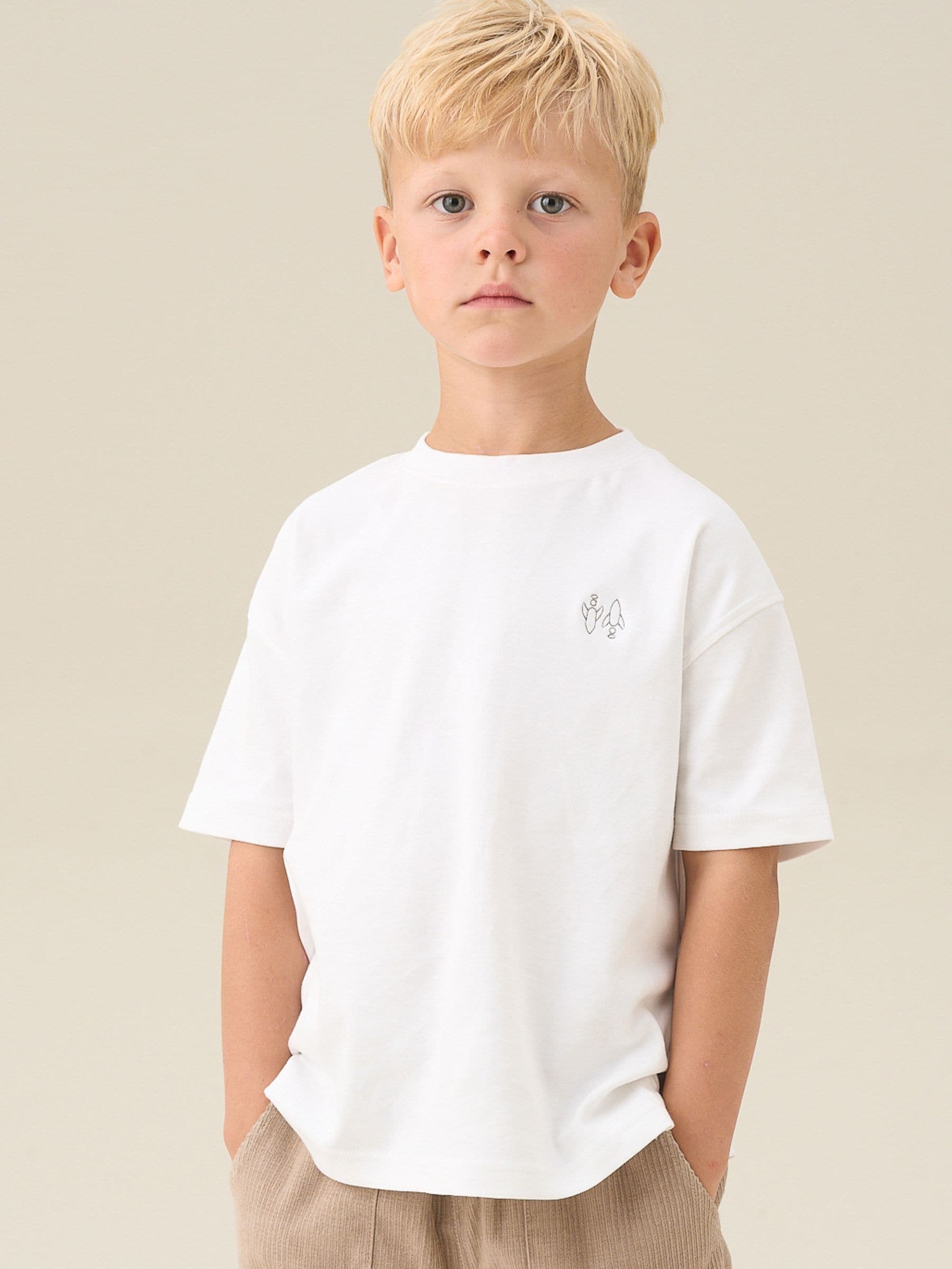 Dsiney Kidz - Angel & Rocket White Evan White T-Shirt image 3