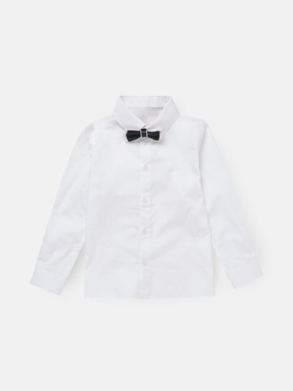 Dsiney Kidz - Angel & Rocket White Tuxedo Shirt & Bow Tie image 4