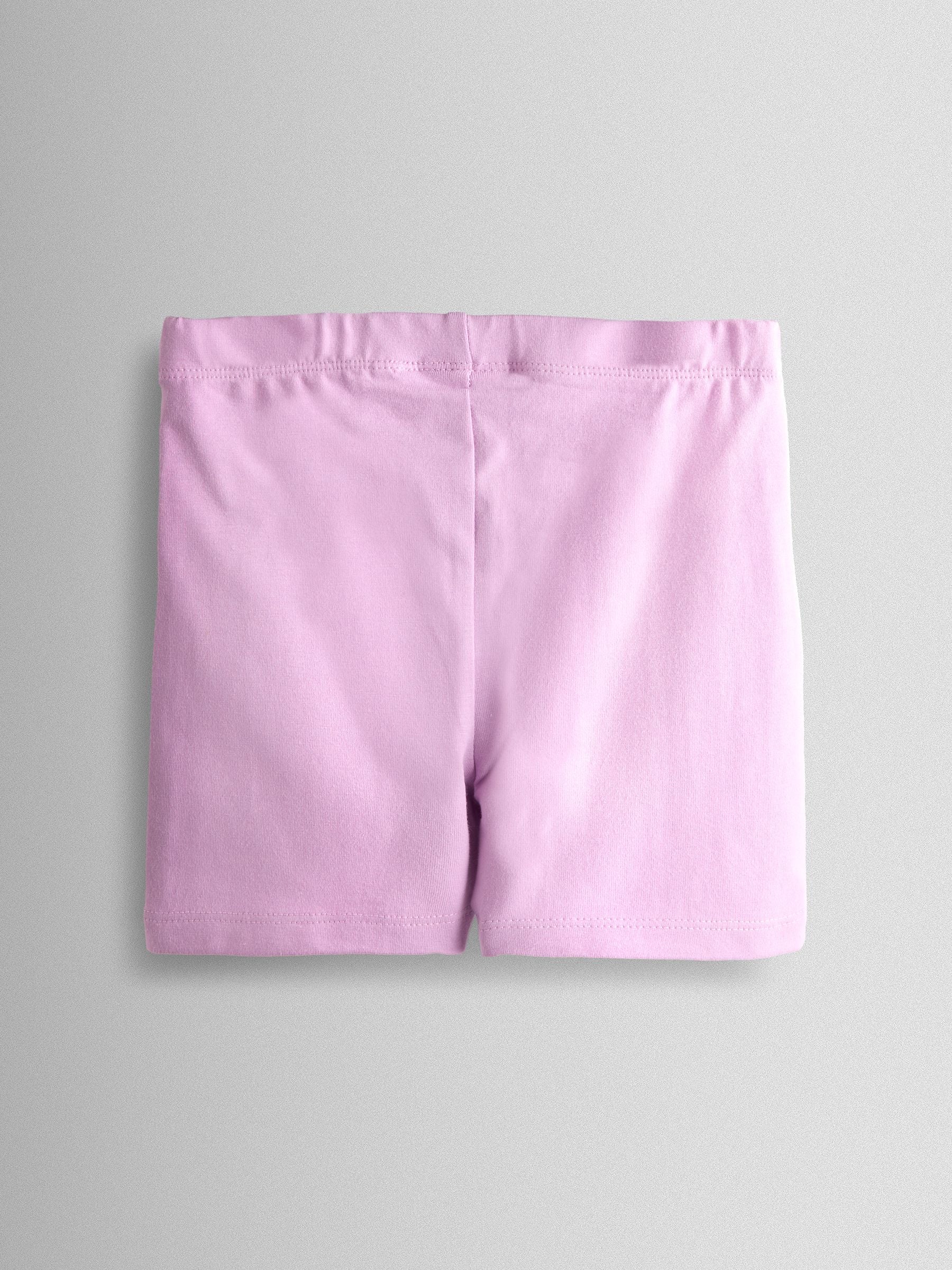 JoJo Maman Bébé Bright Pink Unicorn 2-Pack Cycle Shorts image 5