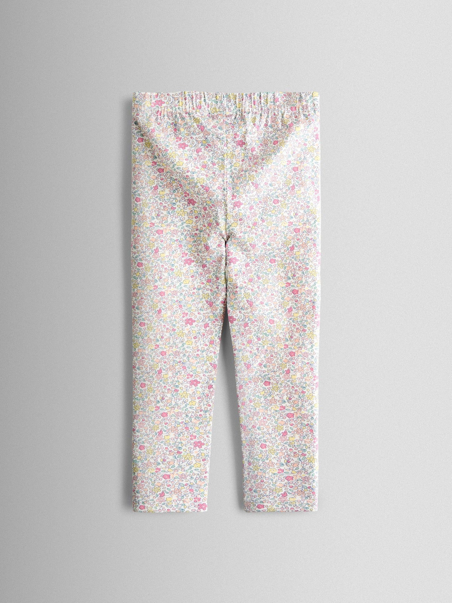 JoJo Maman Bébé Pink Ditsy 2-Pack Leggings image 5