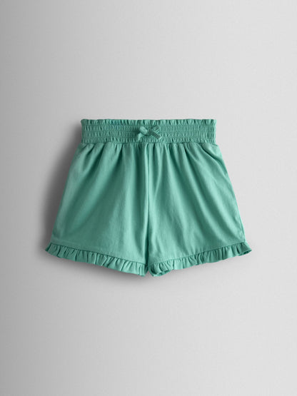 JoJo Maman Bébé Pink 2-Pack Frill Shorts image 4