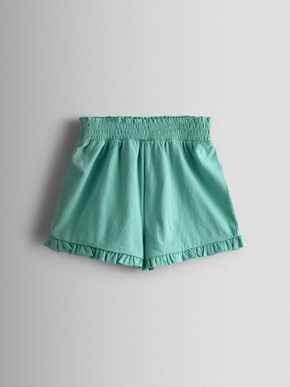 JoJo Maman Bébé Pink 2-Pack Frill Shorts image 5