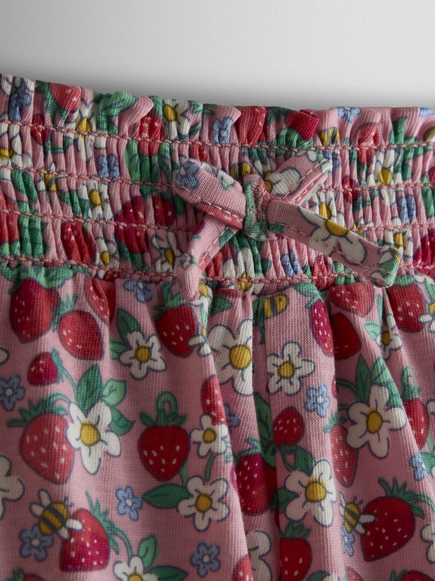 JoJo Maman Bébé Pink 2-Pack Frill Shorts image 6