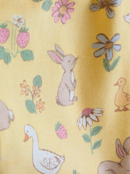 JoJo Maman Bébé Yellow 2-Pack Leggings image 7