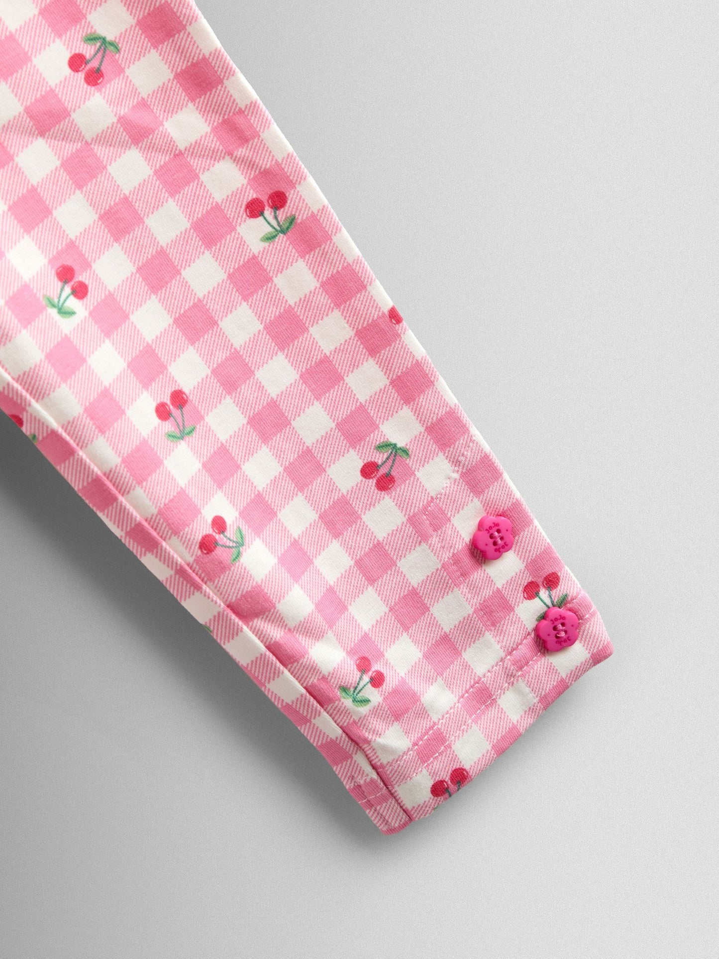 JoJo Maman Bébé Pink Cherry 2-Pack Leggings image 7