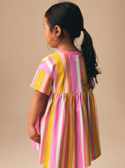 Rainbow Essential Jersey Dress (3mths-7yrs) image 4