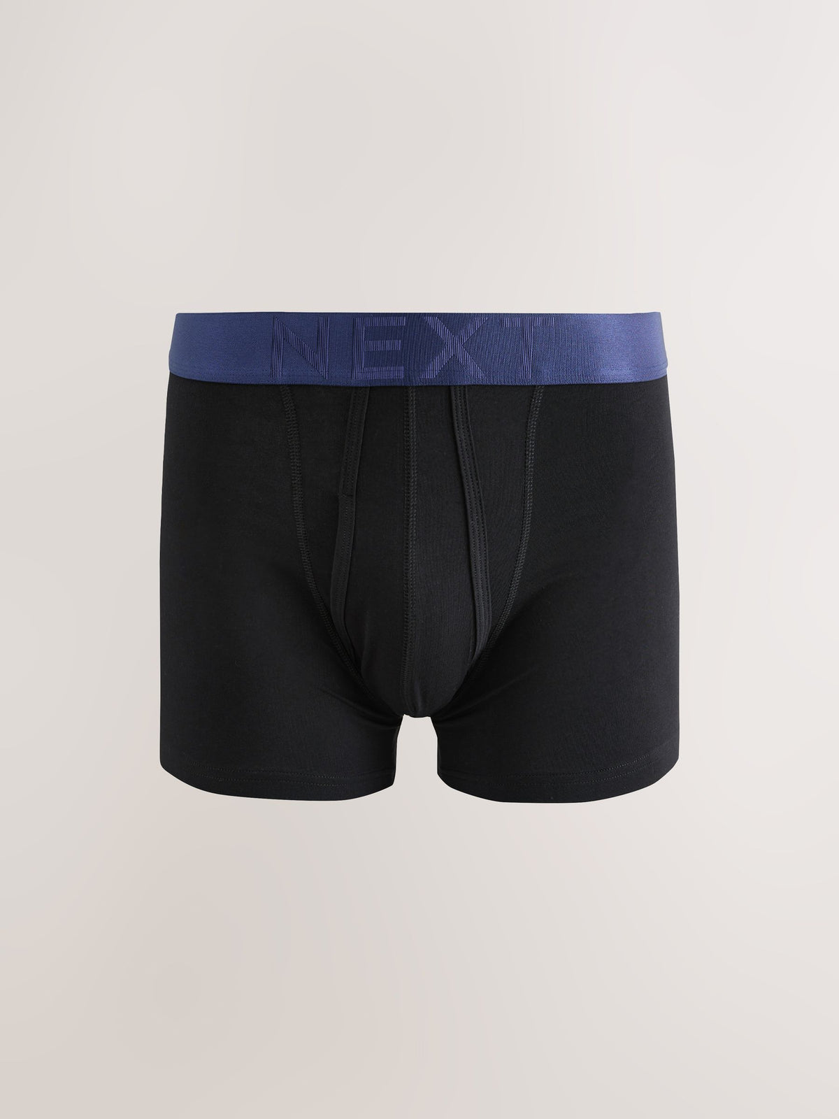 Dsiney Kidz - Black Bright Shiny Waistbands A-Front Cotton Rich Boxers 10 Pack image 2