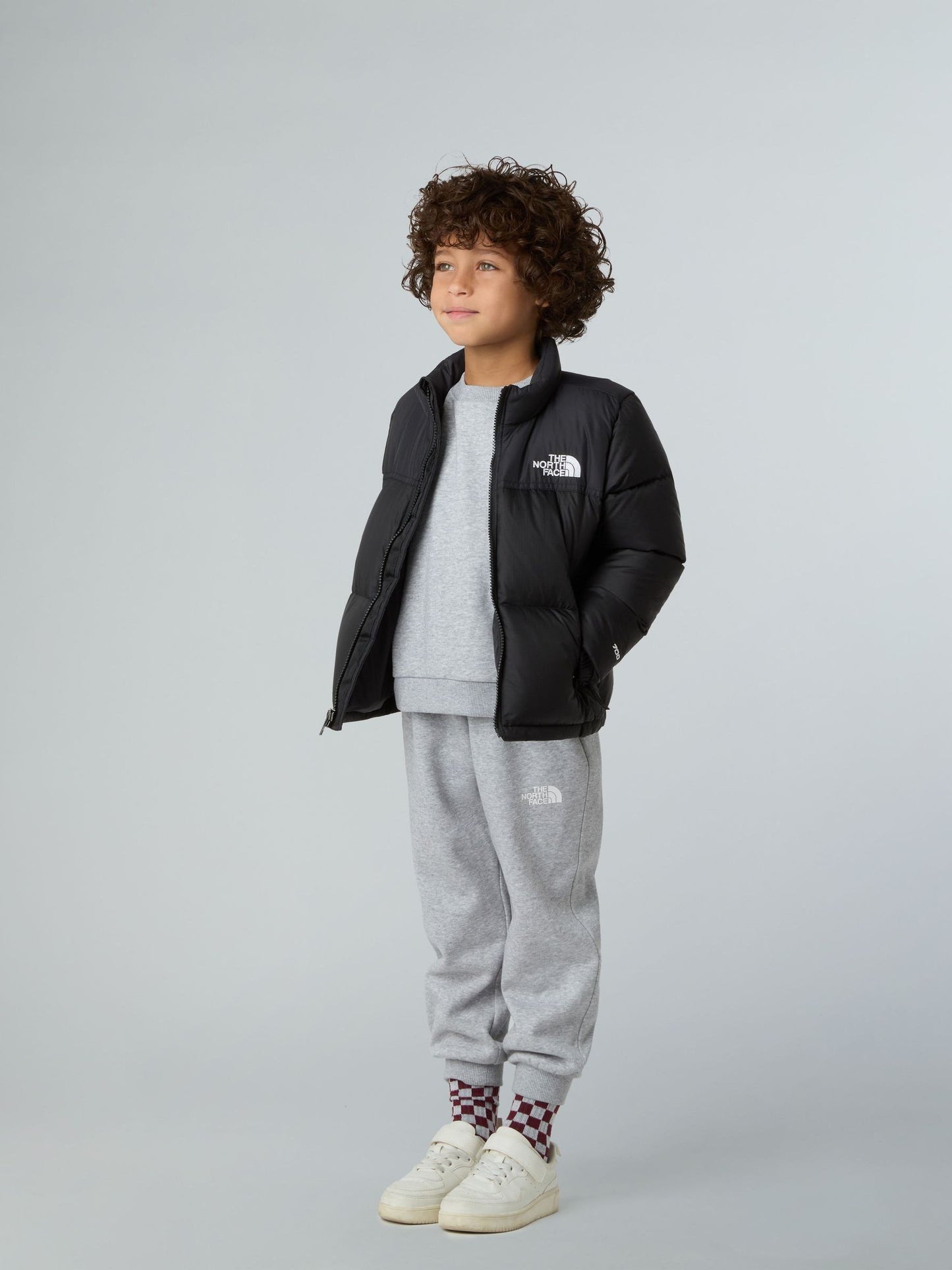 Dsiney Kidz - The North Face Black Kids 1996 Retro Nuptse Puffer Jacket image 2