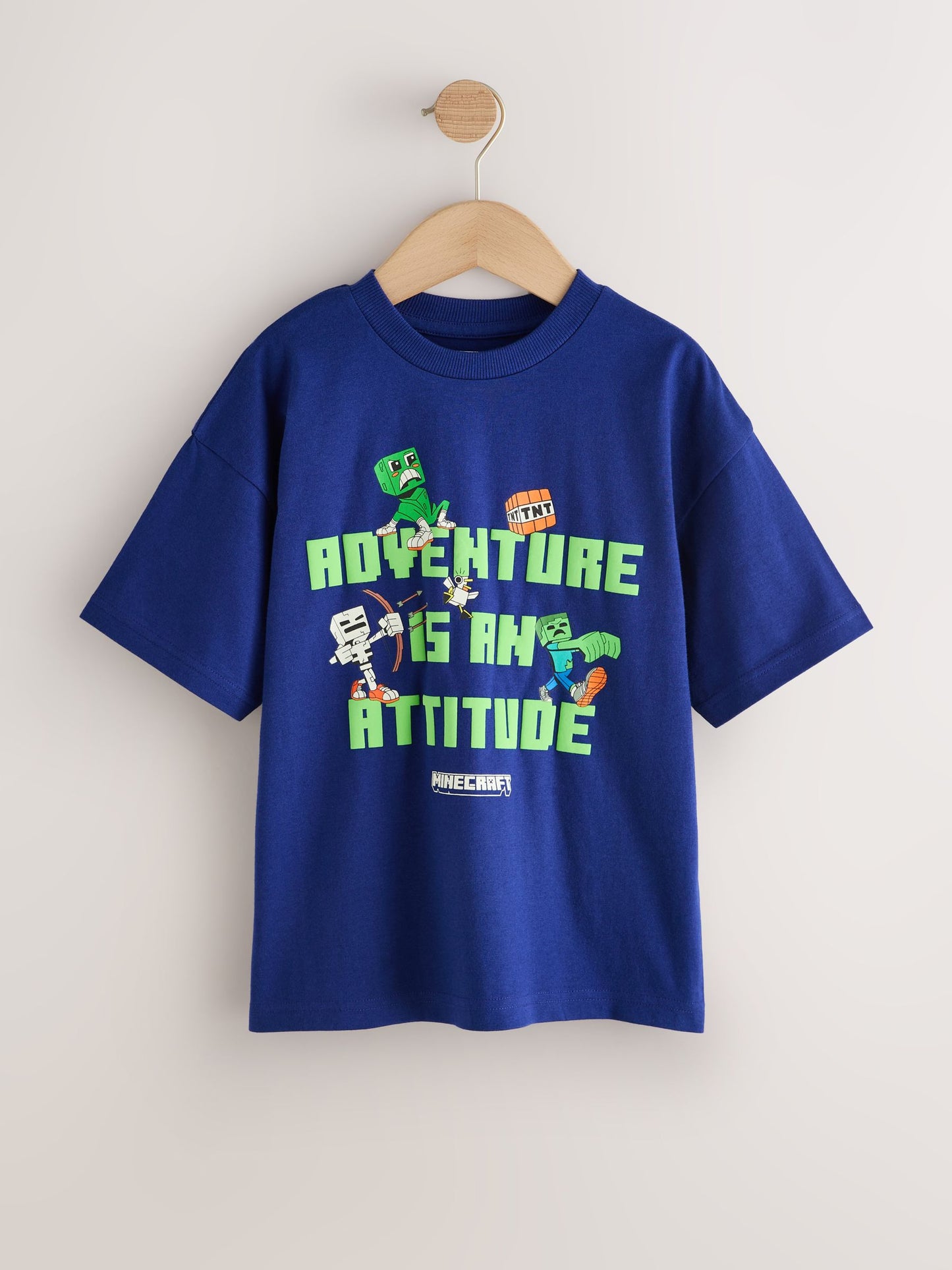 Dsiney Kidz - Blue/Yellow 2 Pack Minecraft T-Shirt (3-16yrs) image 2
