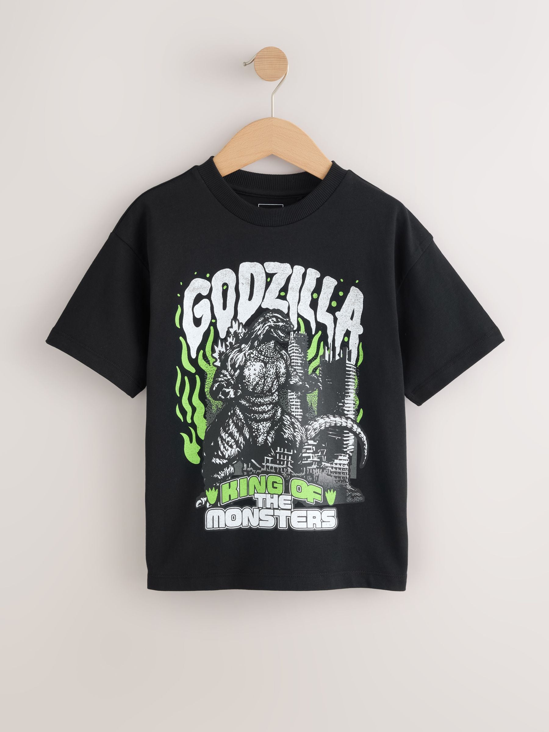 Dsiney Kidz - Black Godzilla T-Shirt (3-16yrs) image 1