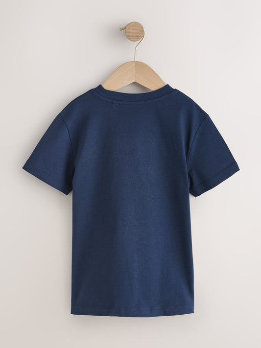 Dsiney Kidz - Blue Hokusai Wave T-Shirt (3-16yrs) image 2