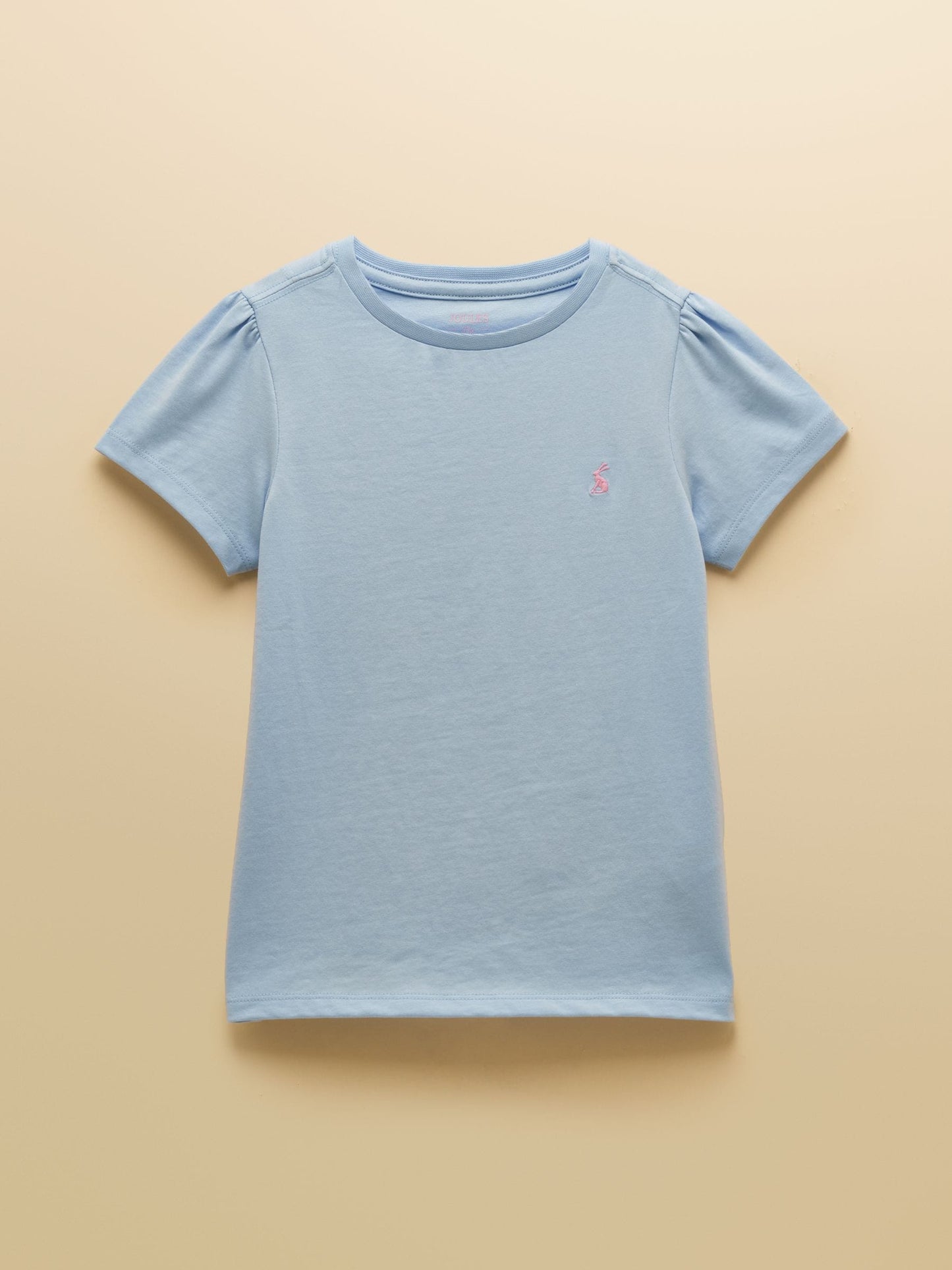 Joules Girls' Let's Go Blue & Yellow Short Sleeve T-Shirts 2 Pack image 2