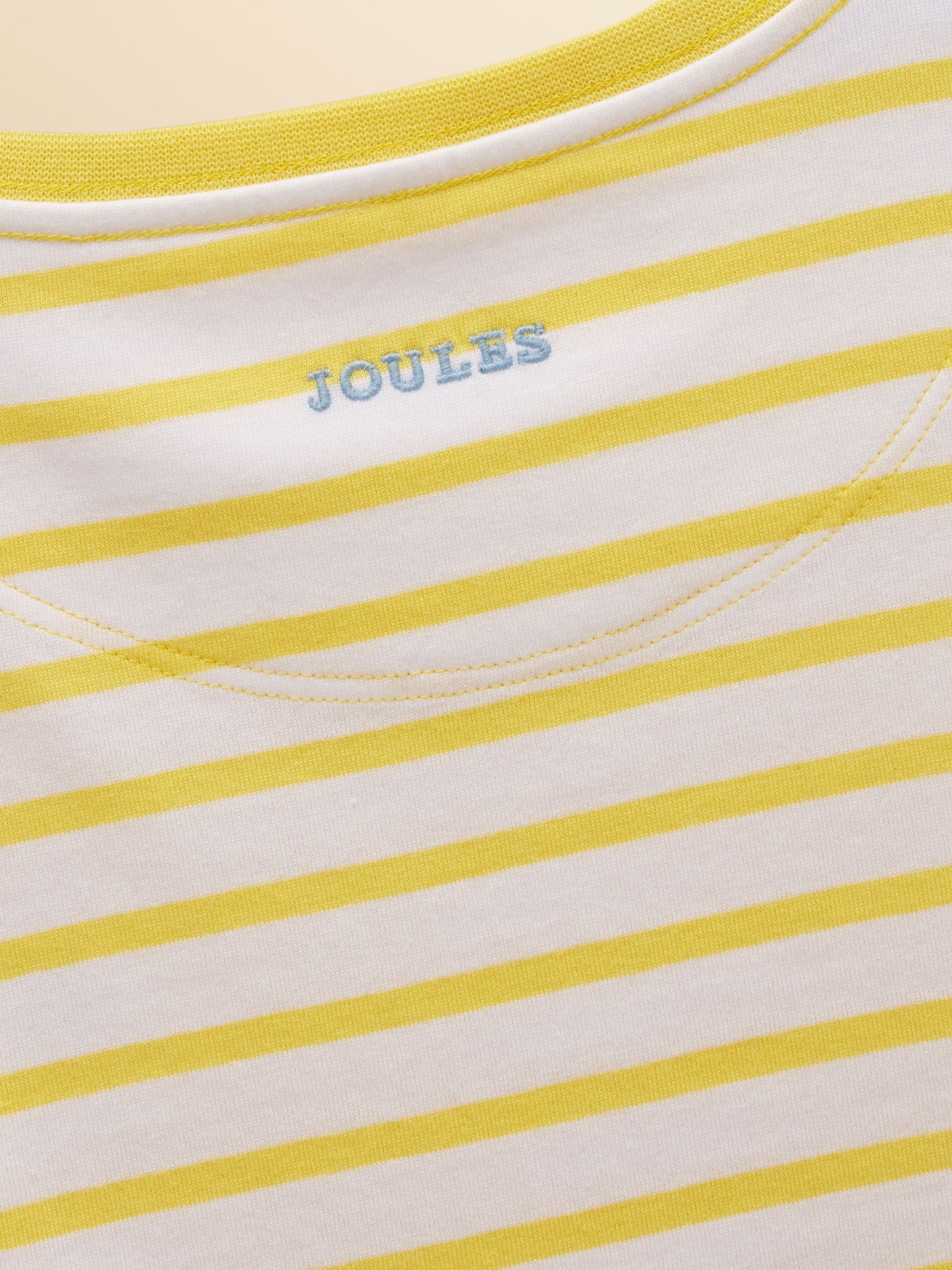 Joules Girls' Let's Go Blue & Yellow Short Sleeve T-Shirts 2 Pack image 7