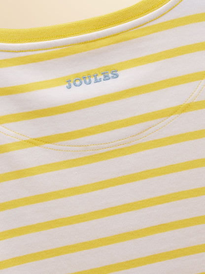 Joules Girls' Let's Go Blue & Yellow Short Sleeve T-Shirts 2 Pack image 7