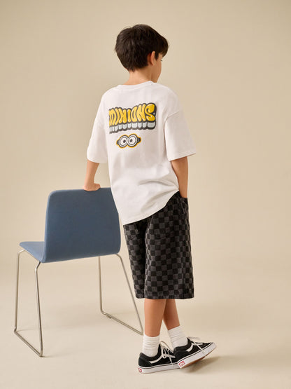 Dsiney Kidz - White Back Print Minions T-Shirt (3-16yrs) image 3
