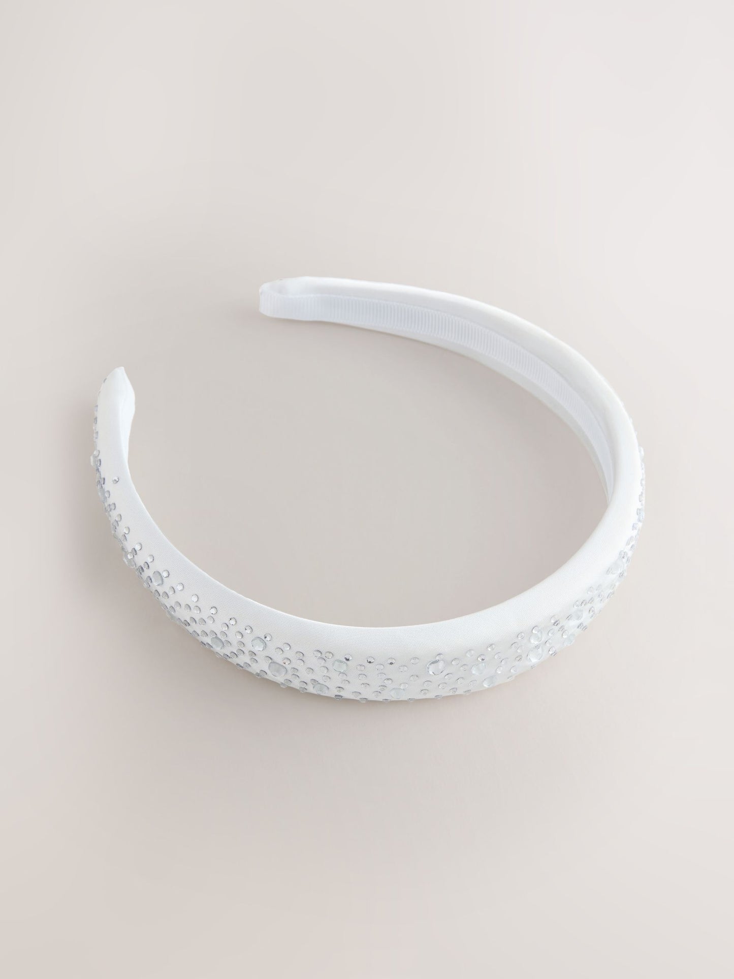 Ivory White Sparkle Aliceband image 1