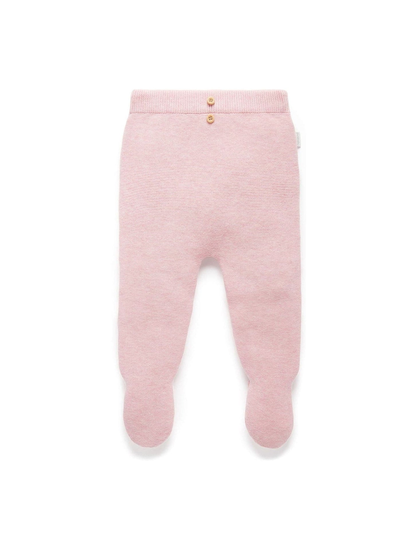 Purebaby Pink Textured Leggings image 1