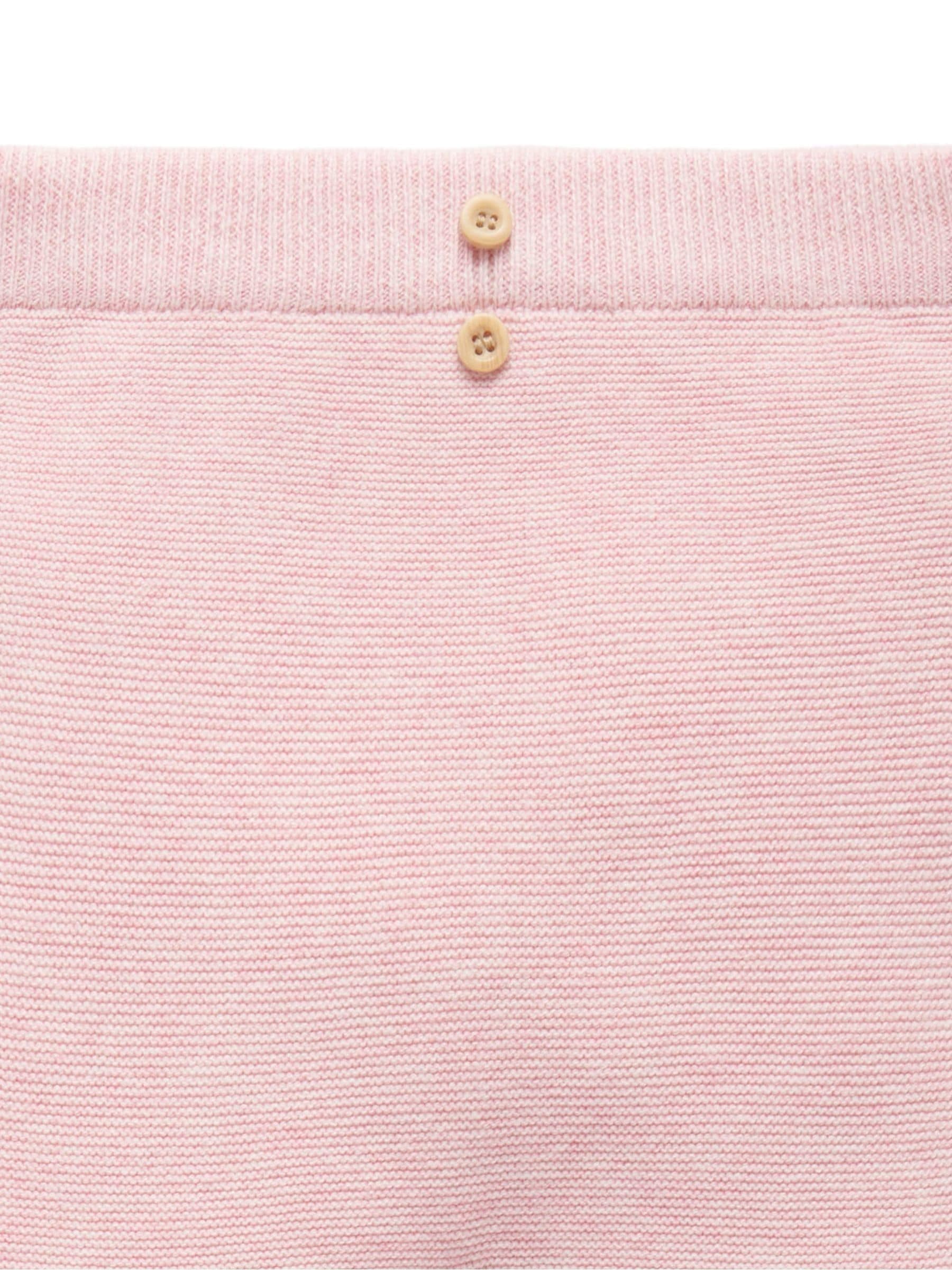 Purebaby Pink Textured Leggings image 2