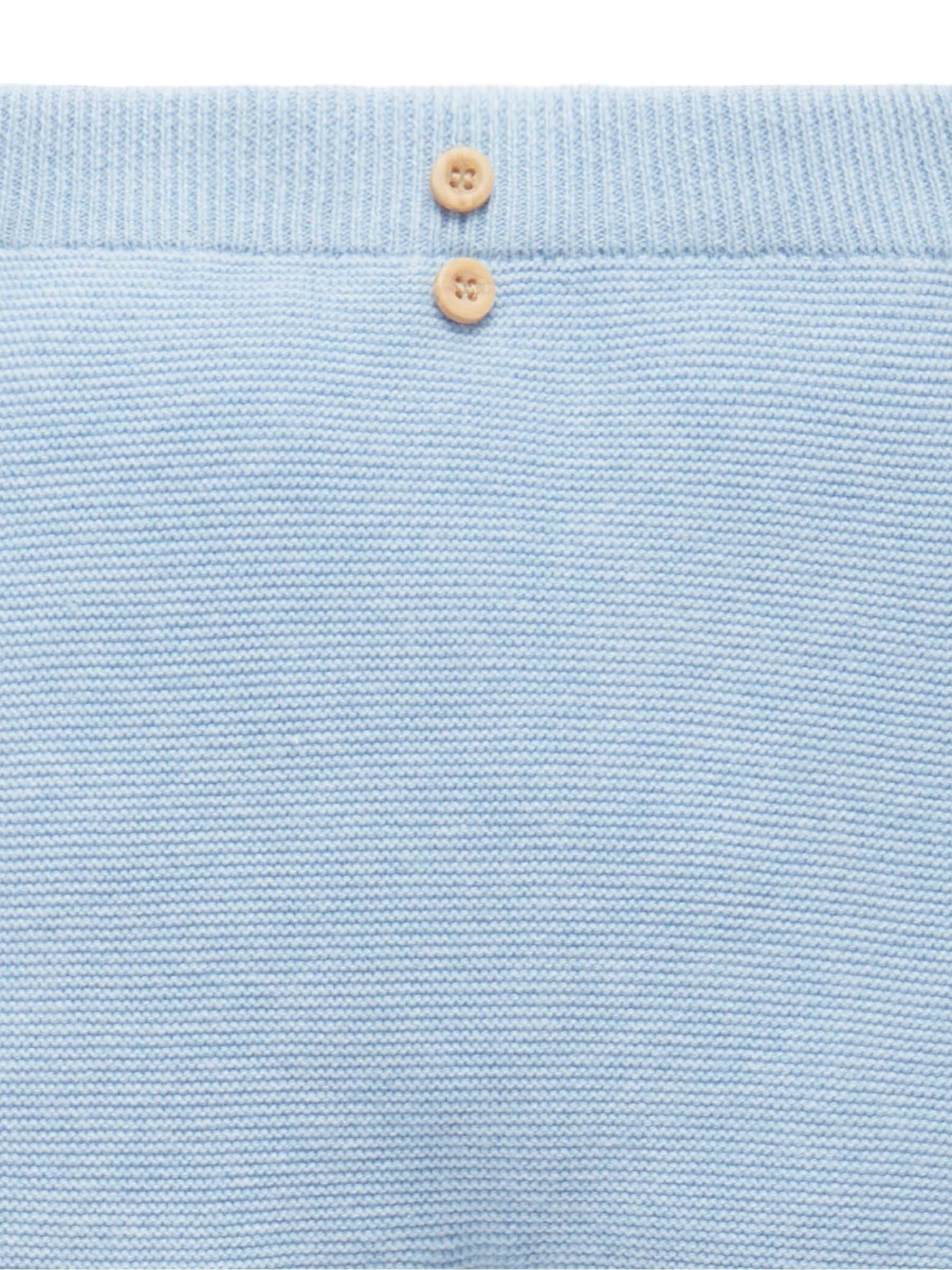 Purebaby Blue Textured Leggings image 2