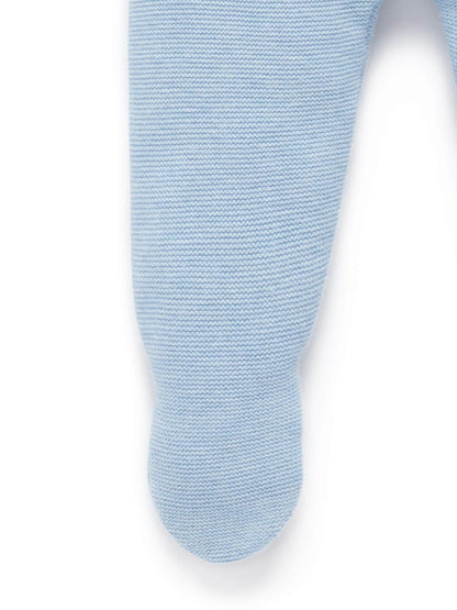 Purebaby Blue Textured Leggings image 3