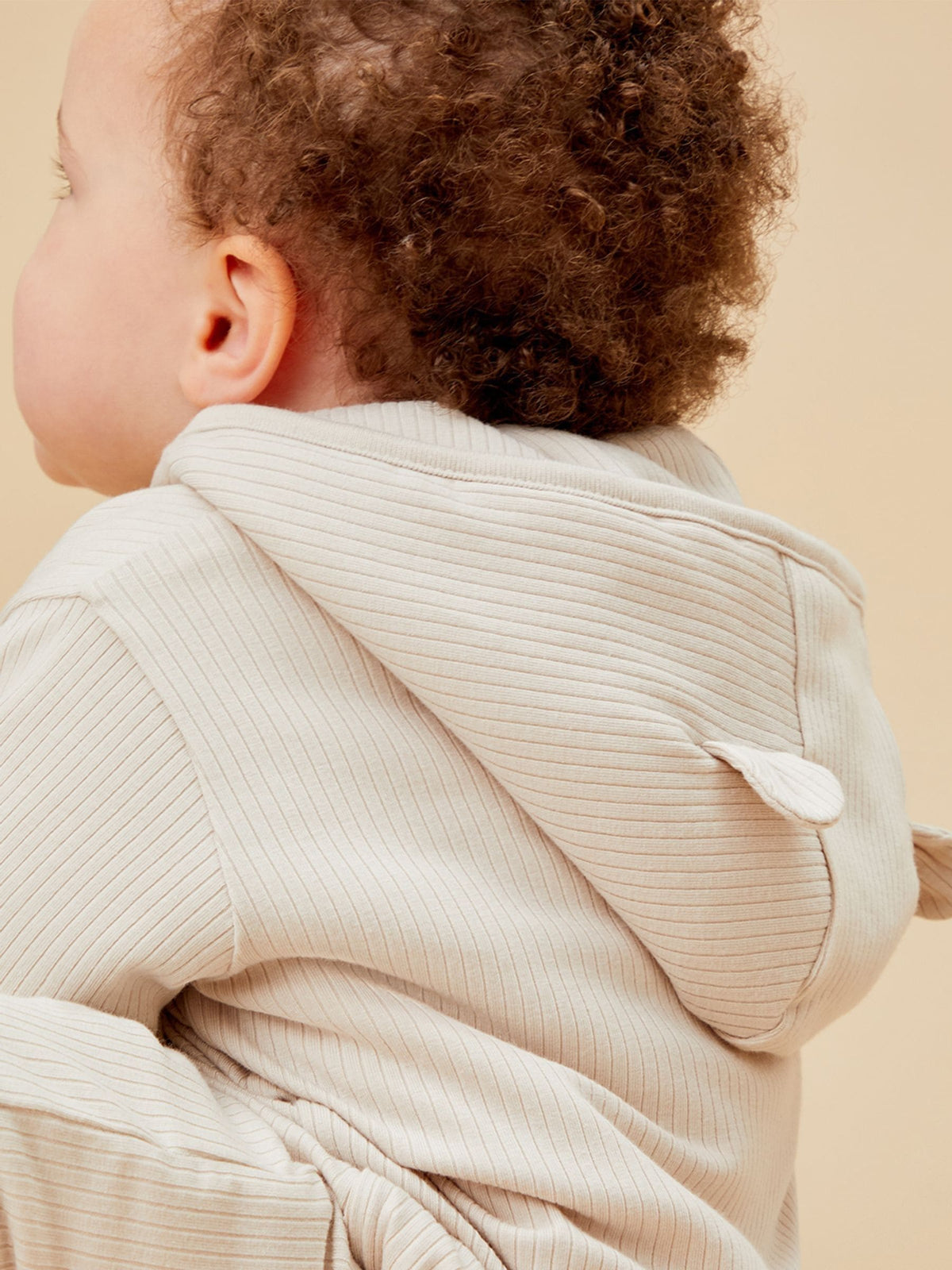 MORI Cream Cosy Zip-Up Pramsuit - image 2