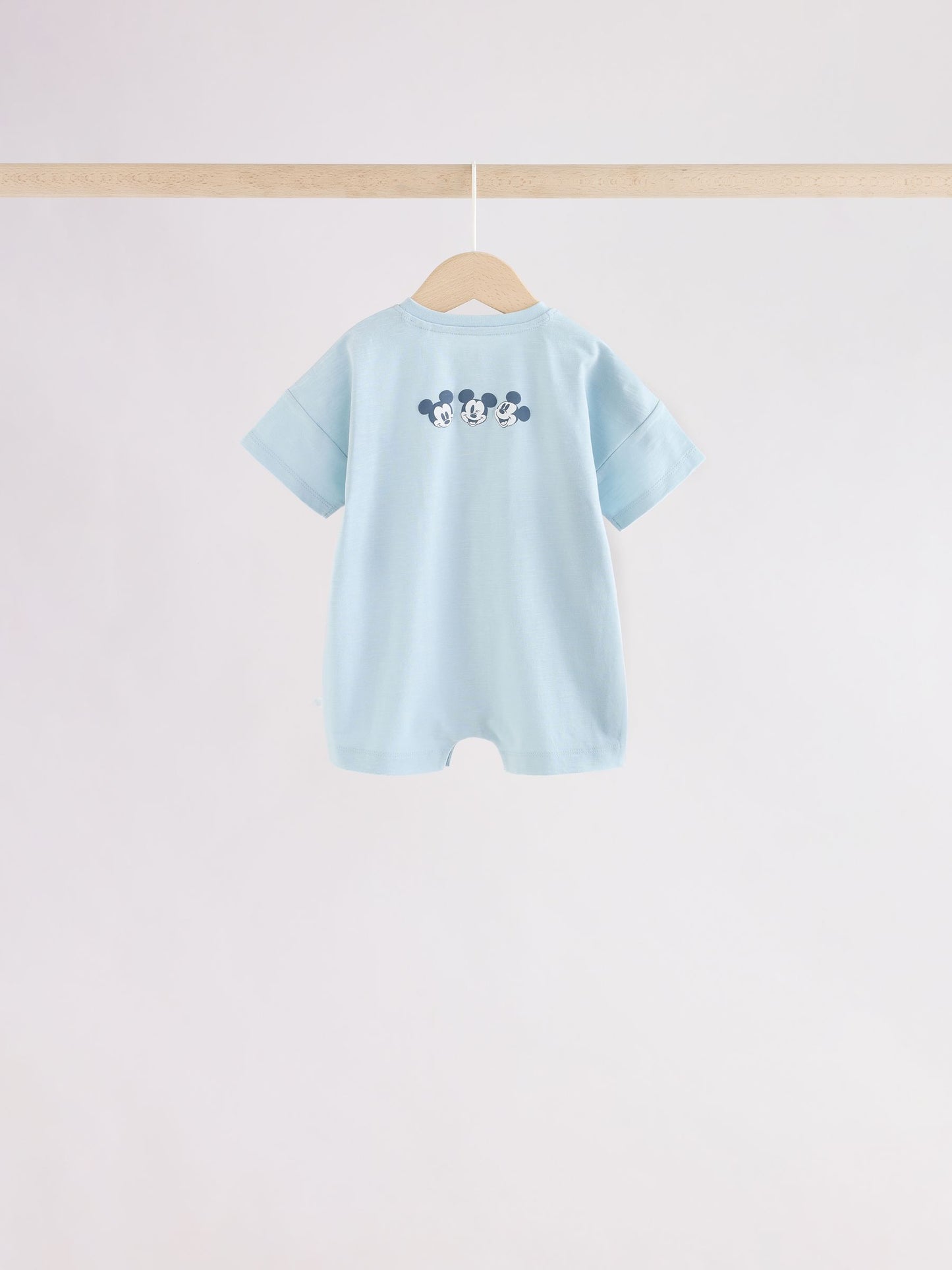 Dsiney Kidz - Blue Baby Mickey Mouse Jersey Rompers 3 Pack image 6