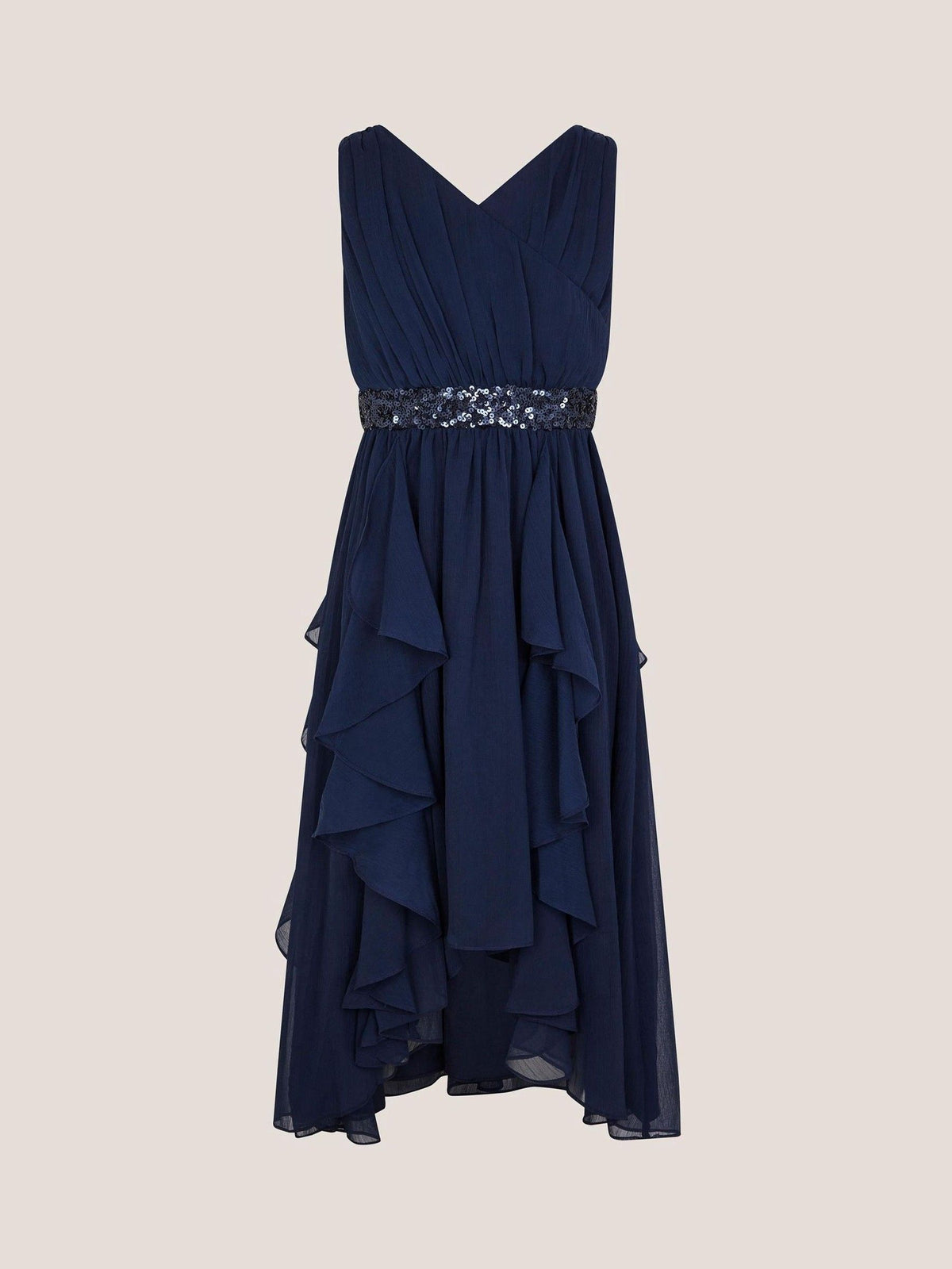 Dsiney Kidz - Monsoon Blue Clemmie Sequin Chiffon Prom Dress image 3