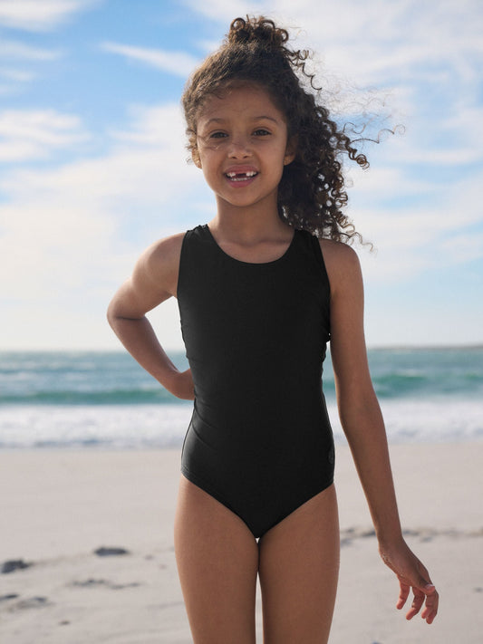 Dsiney Kidz - Black Racerback Swimsuit (3-16yrs) image 1