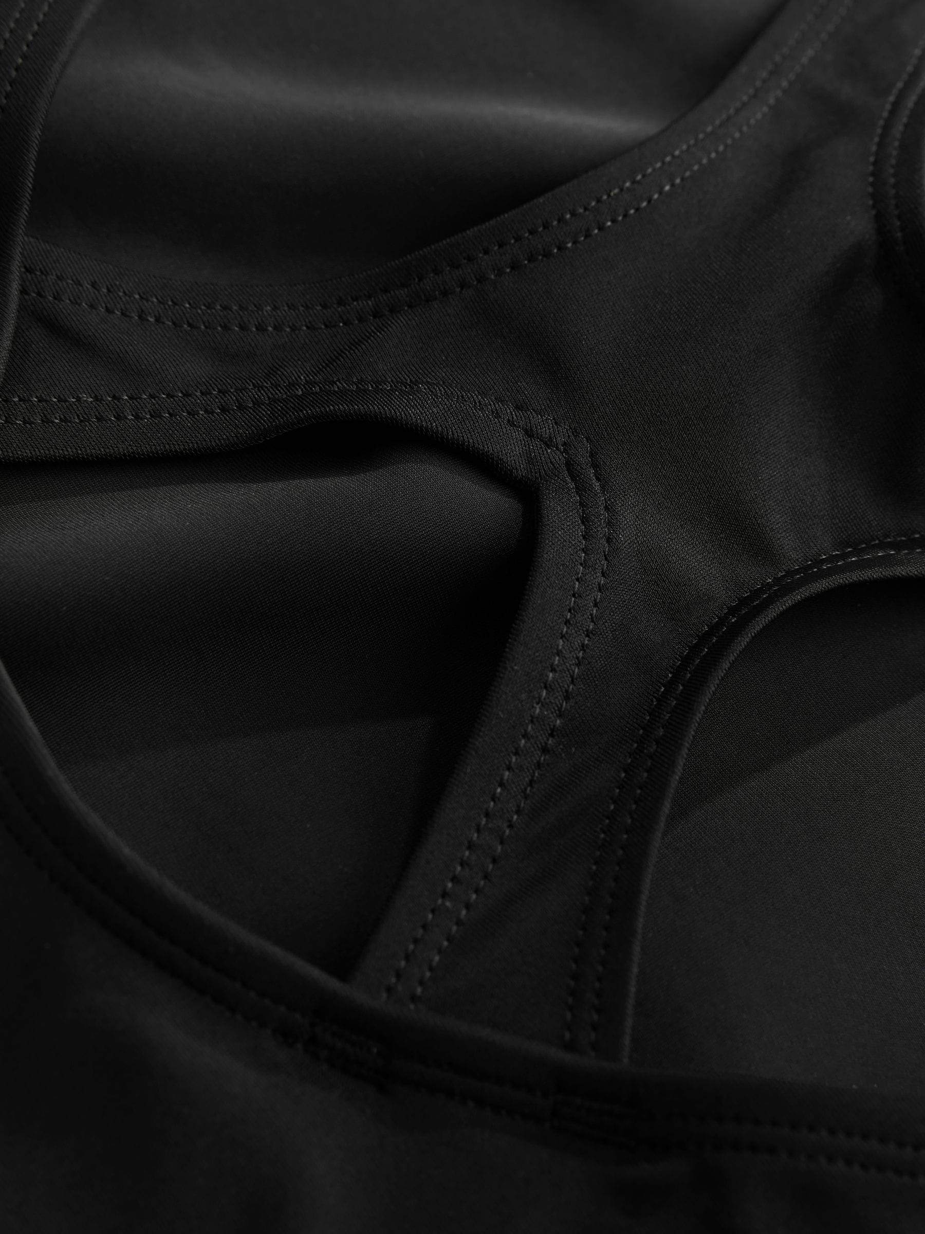 Black Racerback Swimsuit (3-16yrs) image 7